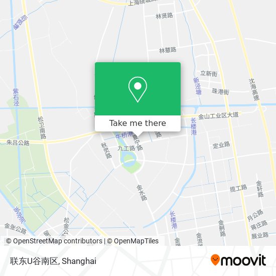 联东U谷南区 map