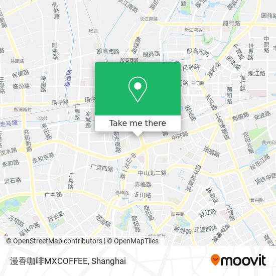 漫香咖啡MXCOFFEE map