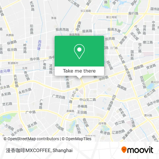 漫香咖啡MXCOFFEE map
