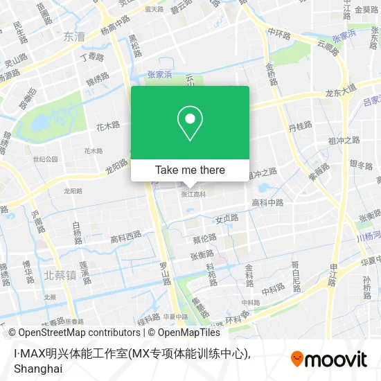 I·MAX明兴体能工作室(MX专项体能训练中心) map