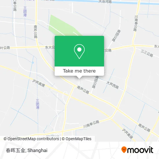 春晖五金 map