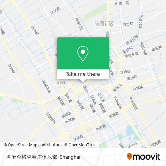 名流会格林春岸俱乐部 map