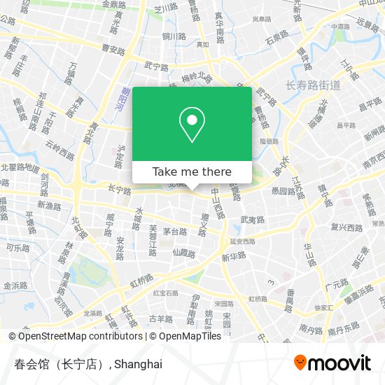 春会馆（长宁店） map