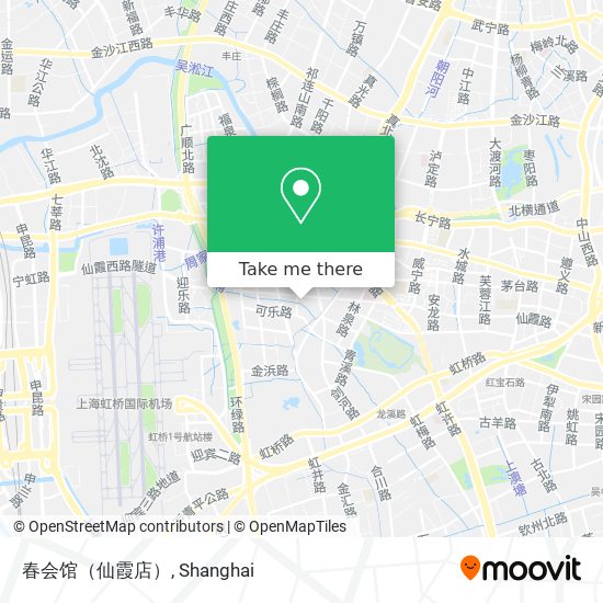 春会馆（仙霞店） map