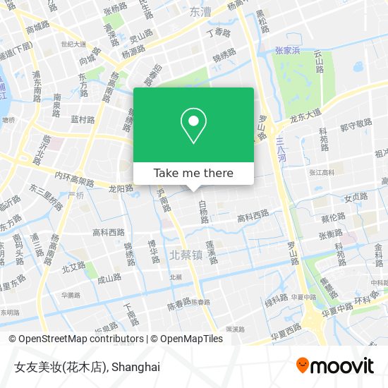 女友美妆(花木店) map