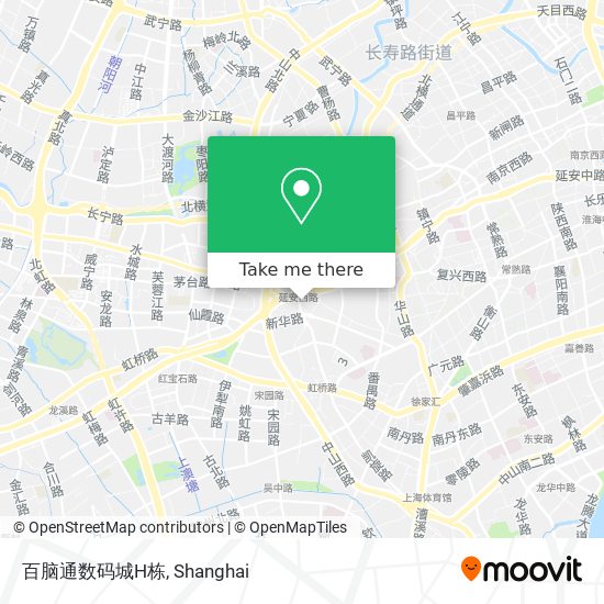 百脑通数码城H栋 map