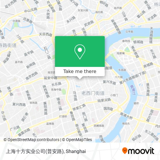 上海十方实业公司(普安路) map