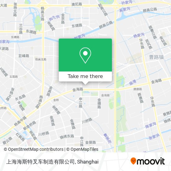 上海海斯特叉车制造有限公司 map