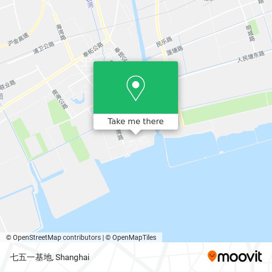 七五一基地 map