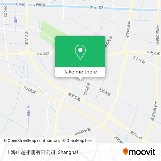 上海山越相册有限公司 map
