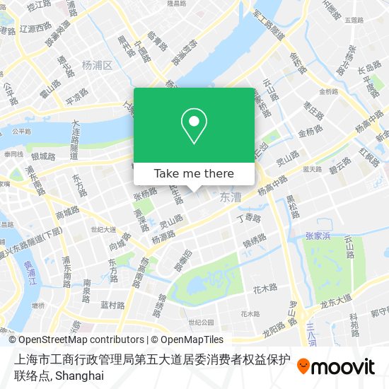 上海市工商行政管理局第五大道居委消费者权益保护联络点 map