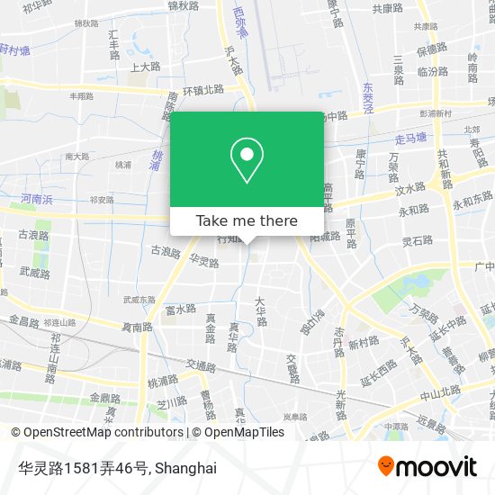 华灵路1581弄46号 map