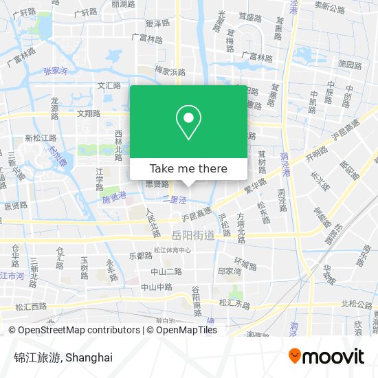 锦江旅游 map
