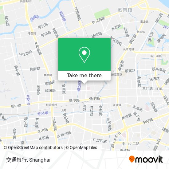 交通银行 map