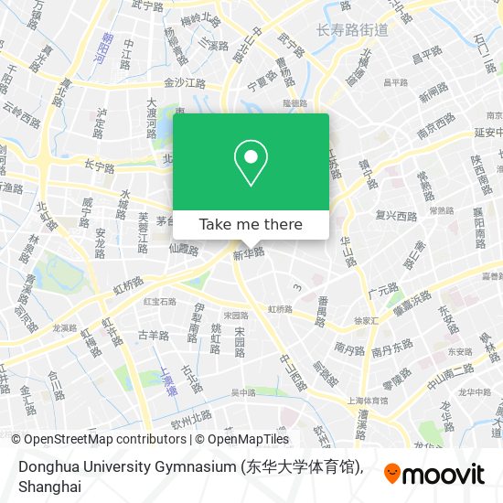 Donghua University Gymnasium (东华大学体育馆) map