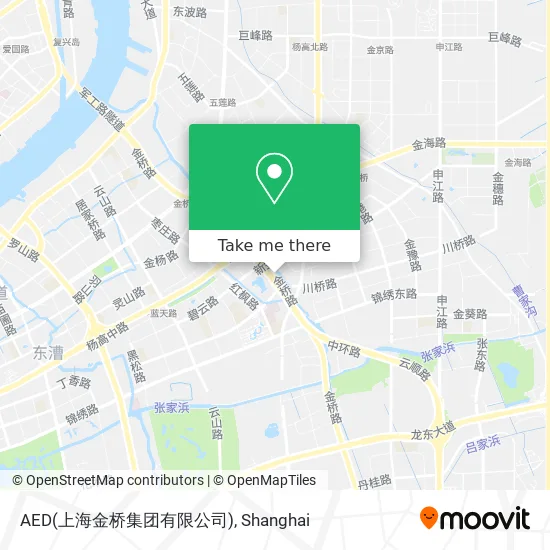 AED(上海金桥集团有限公司) map
