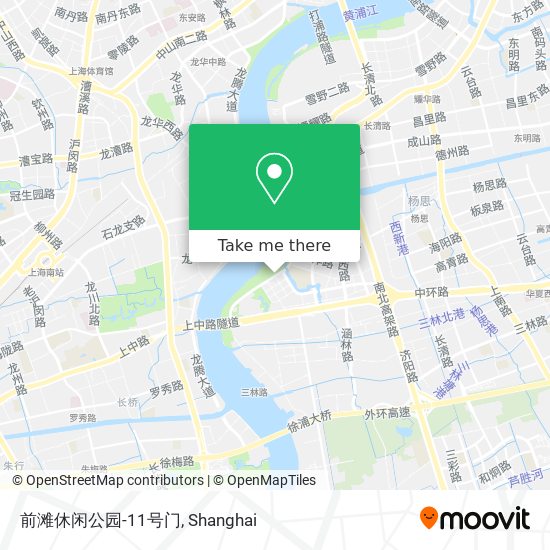 前滩休闲公园-11号门 map