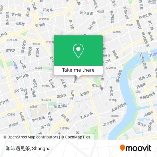 咖啡遇见茶 map