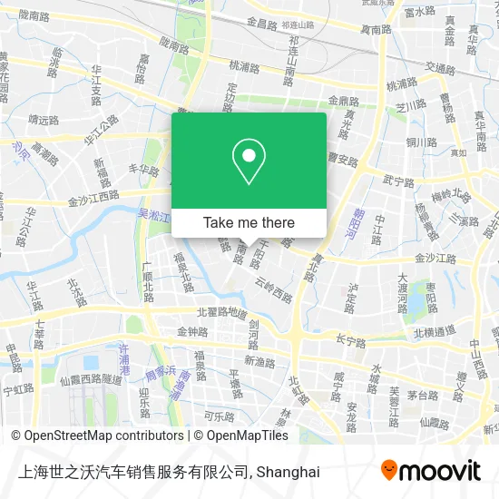 上海世之沃汽车销售服务有限公司 map