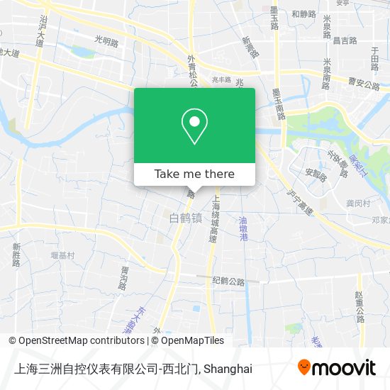 上海三洲自控仪表有限公司-西北门 map