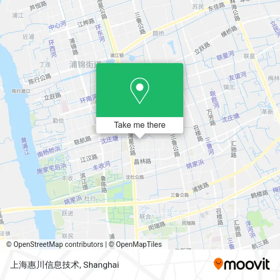 上海惠川信息技术 map