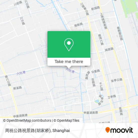 周祝公路祝景路(胡家桥) map