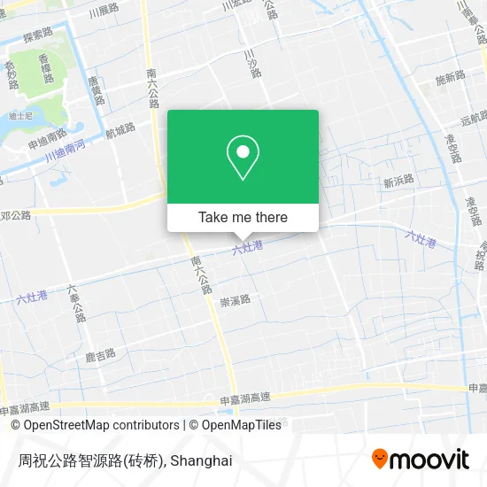 周祝公路智源路(砖桥) map