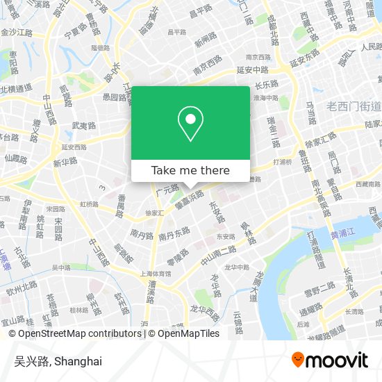 吴兴路 map