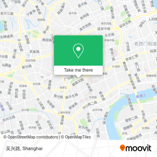 吴兴路 map