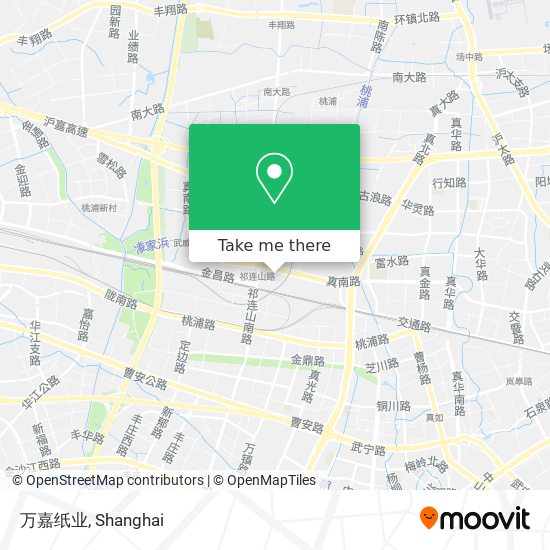 万嘉纸业 map