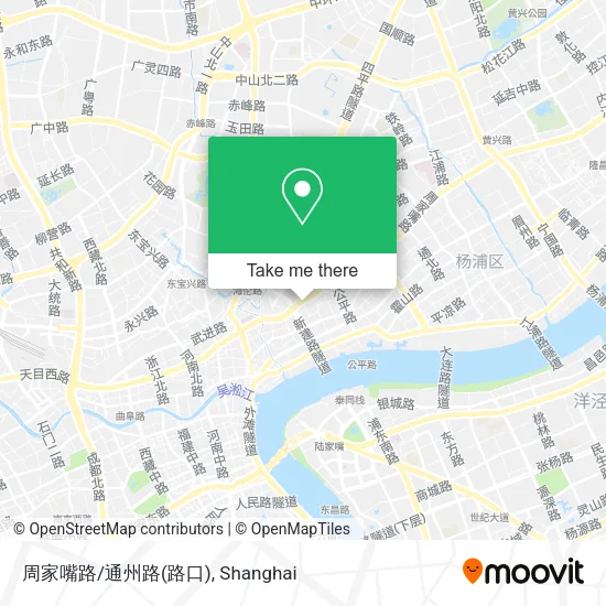 周家嘴路/通州路(路口) map