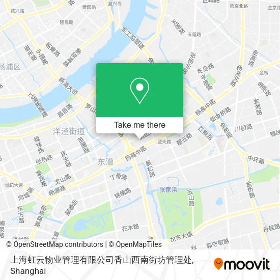 上海虹云物业管理有限公司香山西南街坊管理处 map