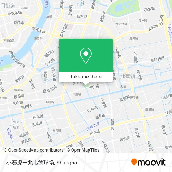 小赛虎一兆韦德球场 map