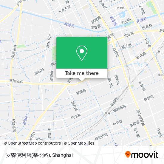 罗森便利店(莘松路) map