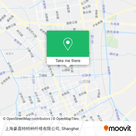 上海豪嘉特特种纤维有限公司 map
