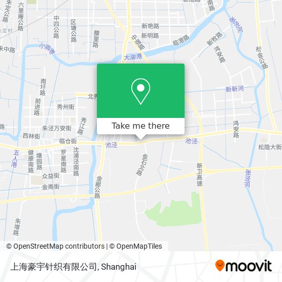 上海豪宇针织有限公司 map