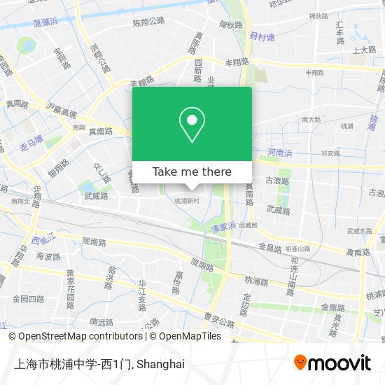上海市桃浦中学-西1门 map