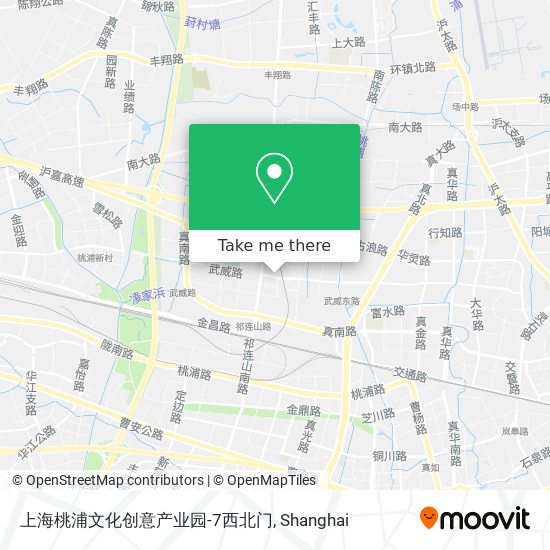 上海桃浦文化创意产业园-7西北门 map