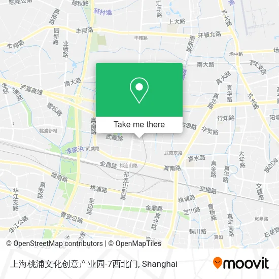 上海桃浦文化创意产业园-7西北门 map