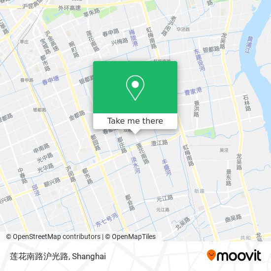 莲花南路沪光路 map