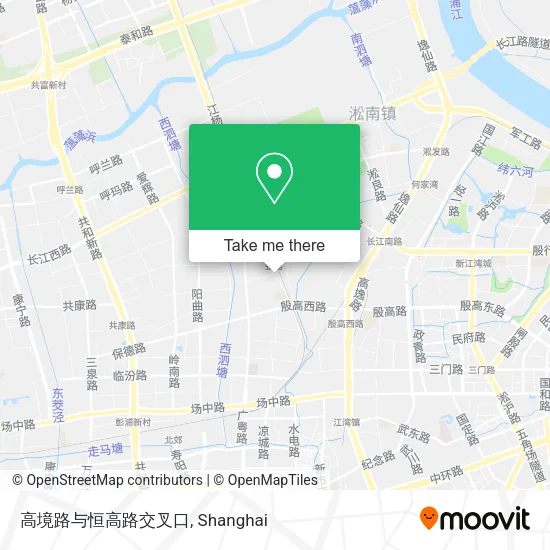 高境路与恒高路交叉口 map