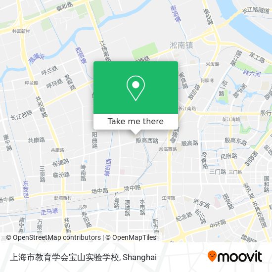 上海市教育学会宝山实验学校 map