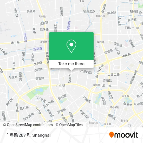 广粤路287号 map