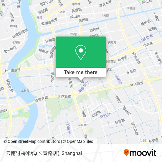 云南过桥米线(长青路店) map