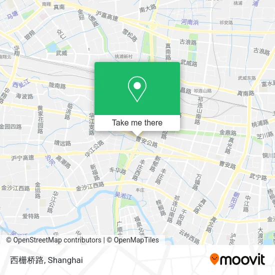 西栅桥路 map