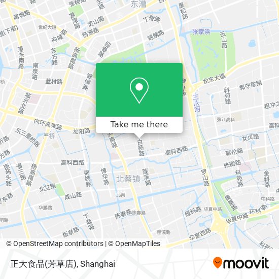 正大食品(芳草店) map