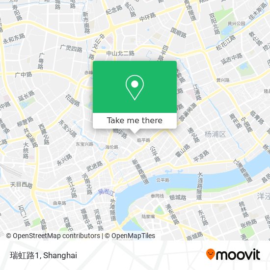 瑞虹路1 map