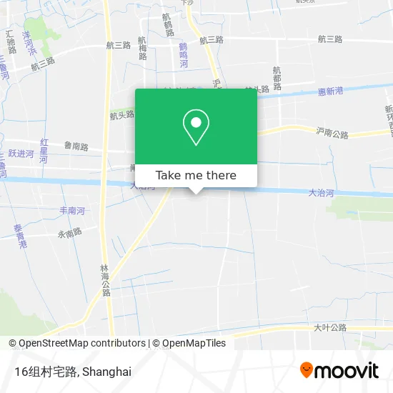 16组村宅路 map