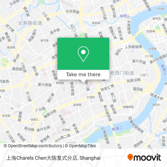 上海Charels Chen大陈复式分店 map