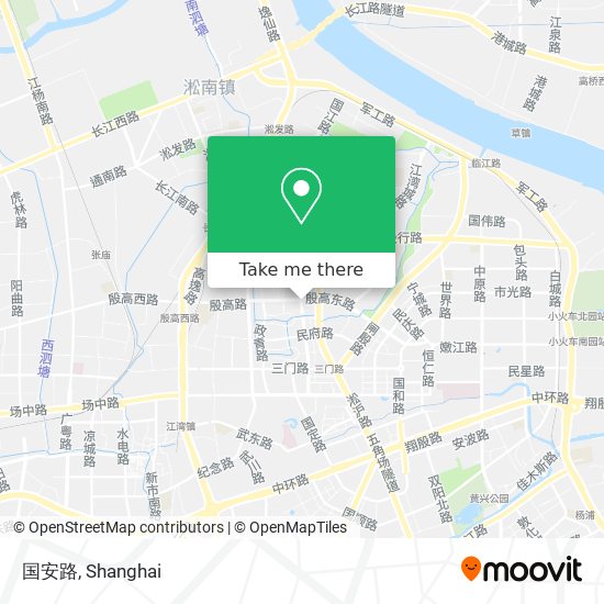 国安路 map